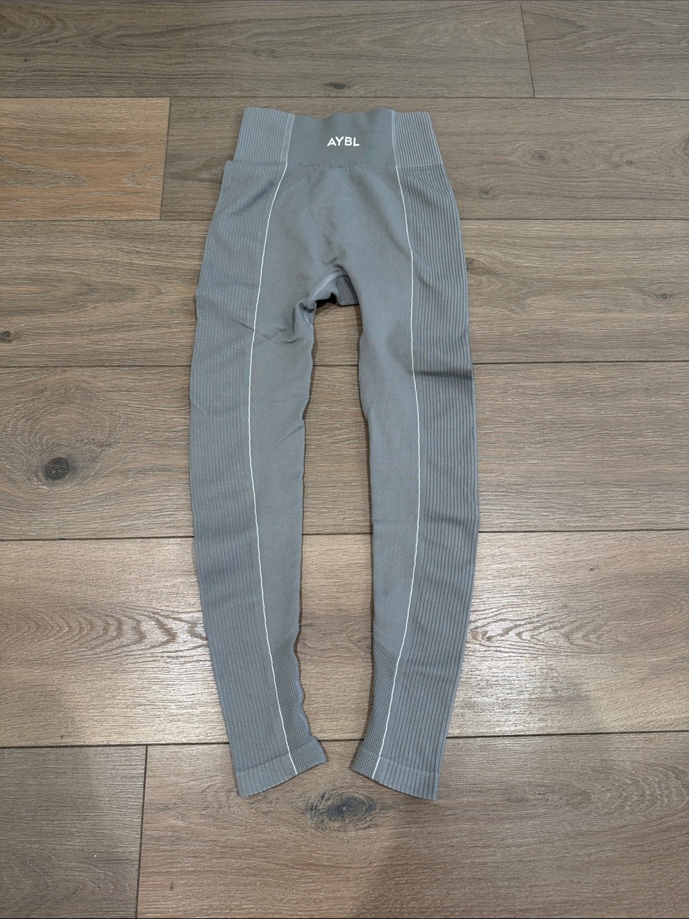 AYBL Gray Reflex Seamless Active Workout Gym High Rise Leggings Size XS - Picture 3 of 8